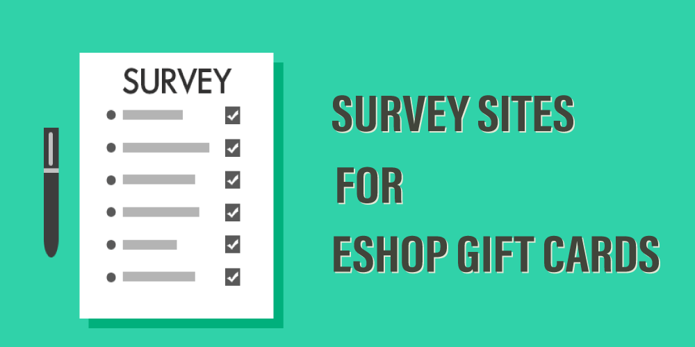 Survey Sites For Eshop Gift Cards
